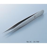 アズワン MEISTER ピンセット TNF(チタン)製 No.3C 3-9819-11 1本（直送品）