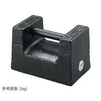 アズワン 枕型分銅(鋳鉄製) PWM5 1個 3-9950-03（直送品）
