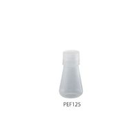 アズワン PP三角フラスコ(スクリューキャップ付) 125mL PEF125 1個 3-9954-03（直送品）