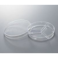 アズワン 分割シャーレ 3分割 500枚入 25384-306 1箱(500枚) 4-418-02（直送品）