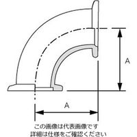 アズワン エルボー ELB10 1個 4-497-01（直送品）