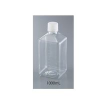 アズワン 角型培地瓶 1000mL 12本入 GPE1000 1箱(12本) 4-551-03（直送品）
