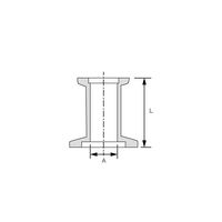 アズワン 縮小変換用ピース NW16/40タイプ RP16-40 1個 4-578-02（直送品）