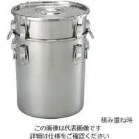 アズワン ステンレス密閉タンク（取手付き） 77.5L UAS-08 1個 4-599-08（直送品）