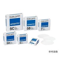 アドバンテック東洋 定量濾紙 No.5A 100枚入 01511110 1箱(100枚) 4-898-11（直送品）
