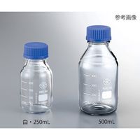 アズワン ネジ口メディウム瓶SCC 白 250mL 2070 M/250SCC 1個 4-924-02（直送品）