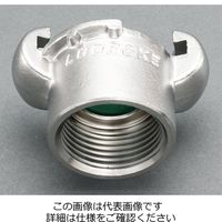 エスコ G 1” 雌ねじカップリング(ステンレス製) EA462CA-108 1個（直送品）