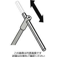 エスコ 10x270mm [Hexagon]T型レンチ EA573TW-10 1本（直送品）
