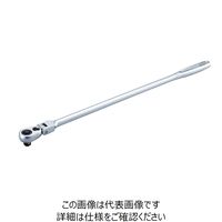 エスコ 3/8”DRx427mm ラチェットハンドル(首振) EA618JA-17 1個（直送品）