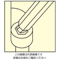 エスコ 8x 92mm [BallーHex]キーレンチ(ノンスパーキング) EA643BR-8 1個（直送品）