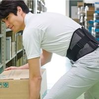 エスコ [L] サポーター(腰用) EA926CC-2 1個（直送品）