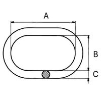 エスコ 340x180x45mm/21.0ton マスターリンク EA987FF-39 1個（直送品）