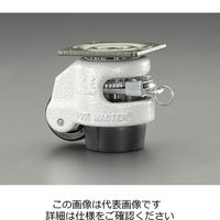 エスコ 63mm/500kg レベリングキャスター(ラチェット式) EA986TL-22 1個（直送品）