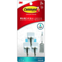 スリーエム ジャパン 3M コマンドフック 水まわりにも使えるタイプ スイングフック(フック3個・タブM6枚入) CM20-WR 1個（直送品）