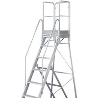 トラスコ中山 TRUSCO 踏み台TDAD用フルセット手すり 高さ900mm 本体高さ2.10m用 TDAD-TF-210 1台（直送品）