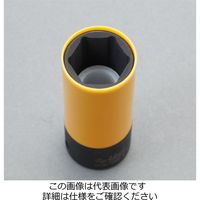 エスコ 1/2”DRx21mm ホイールナット用インパクトソケット(グレー) EA164DV-121 1セット(3個)（直送品）