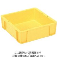エスコ 340x330x101mm/ 8.4L コンテナ(黄) EA506AF-20 1セット(3個)（直送品）