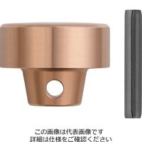 エスコ 32mm 交換用ハンマーヘッド(銅) EA570AF-32 1セット(3個)（直送品）