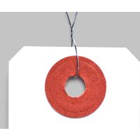 ササガワ パック入荷札 B豆 白無地 25-3110 1セット（1，000枚箱入：200枚袋入×5袋箱入）