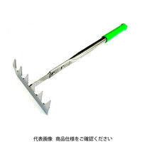 石黒金属 石黒金属(Garden Helper) らくらく草削りレーキJr.300mm柄 KLPー60S 1セット(4丁)（直送品）