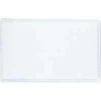 トラスコ中山 TRUSCO 粘着式 簡易見出しケース 55×91MM(名刺サイズ TPP55X91 1袋(10枚) 114-3884