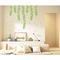 東京ステッカー ウォールステッカー 大判 転写 植物【ハリエンジュ/YGR/L】 TSー0018ーBL （直送品）