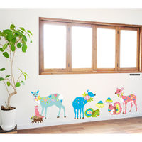 東京ステッカー ウォールステッカー おしゃれ ホラグチカヨ「スィートレインA」M TSー0063ーAM （直送品）