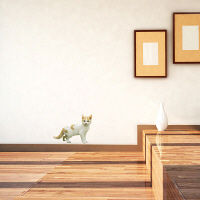 東京ステッカー かわいい 猫 写真 岩合光昭「ねこウォールステッカー07」SS TSー0087ーASS （直送品）