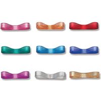 シモジマ ソフトメタルリボン 18×20 ムラサキ 001402223 1セット（10巻）（直送品）