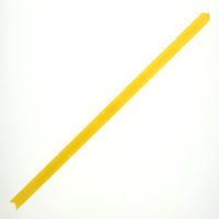 シモジマ リボンボウ 22mm巾 イエロー 50本入 001410105 1セット(20箱)（直送品）