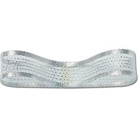 シモジマ シースルーリボン 10×30 シルバー 001412001 1セット(6巻)（直送品）