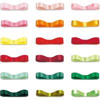 シモジマ シングルサテンリボン 12×20 モモ 001420035 1セット(1巻×4)