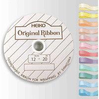 シモジマ ミルキーリボン 12×20 ミモザ 001437501 1セット(6巻)（直送品）