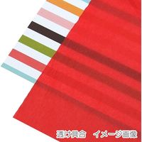 シモジマ 薄葉紙 半才 レッド 002102566 1セット（10枚入×160）（直送品）