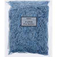 シモジマ 紙パッキン 40g ブルー 003800802 1セット(10袋)（直送品）