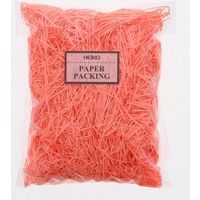 シモジマ 紙パッキン 40g ネオンピーチ 003800871 1セット（10袋）（直送品）