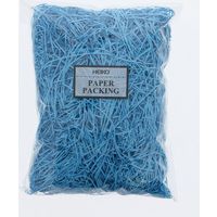 シモジマ 紙パッキン 40g ネオンブルー 003800874 1セット（10袋）（直送品）