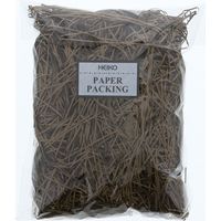 シモジマ 紙パッキン 40g ダークブラウン 003800876 1セット(10袋)（直送品）