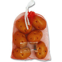 メリヤスネット 2KG ラベル付 赤 004711770 1セット（25枚入×80）（直送品）