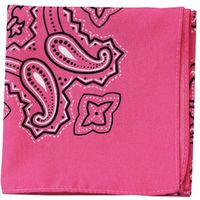 ゴートレイド バンダナ ペイズリー ピンク 004775024　1束（20枚入）×20（直送品）