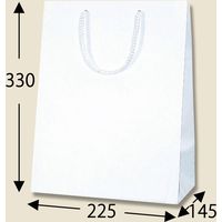 シモジマ Kバッグ Tー6 白エンボス 006145202 1セット(1袋(10枚)×5)