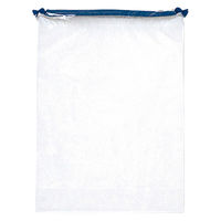 シモジマ ポリ巾着袋 シャンテバッグ 4S ナチュラル（透明） 1袋（10枚入）