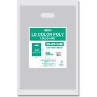 シモジマ LDカラーポリ 30-45（B4用） ベージュ 006637223 1セット（50枚入×10）（直送品）