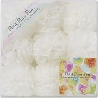 Petit Pom Pon ホワイト 006778500 1セット（18個）（直送品）