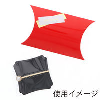 シモジマ ギフトBOX AX-3 赤 006824707 1セット（10枚入×10）（直送品）