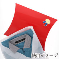 シモジマ ギフトBOX AX-13 赤 006825703 1セット（10枚入×10）（直送品）