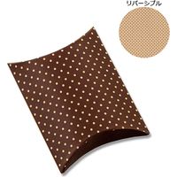 シモジマ ギフトBOX AX-2 ピンドット BR 006899942 1セット（10枚入×10）（直送品）