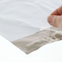 シモジマ 宅配ポリ袋 28ー35 ホワイト 006995471 1セット(1袋(20枚)×25)