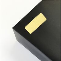 シモジマ ギフトシール スクエア 金 007067626 1セット(160片×10袋)（直送品）