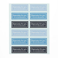 シモジマ 特殊強粘ギフトシール ユニバーサル サンド 007067815 1セット(1束×10)